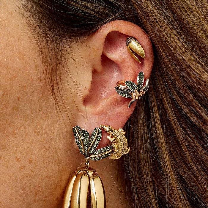 Bibi Van Der Velden Monkey Palm Ear Hugger (No Hinge)