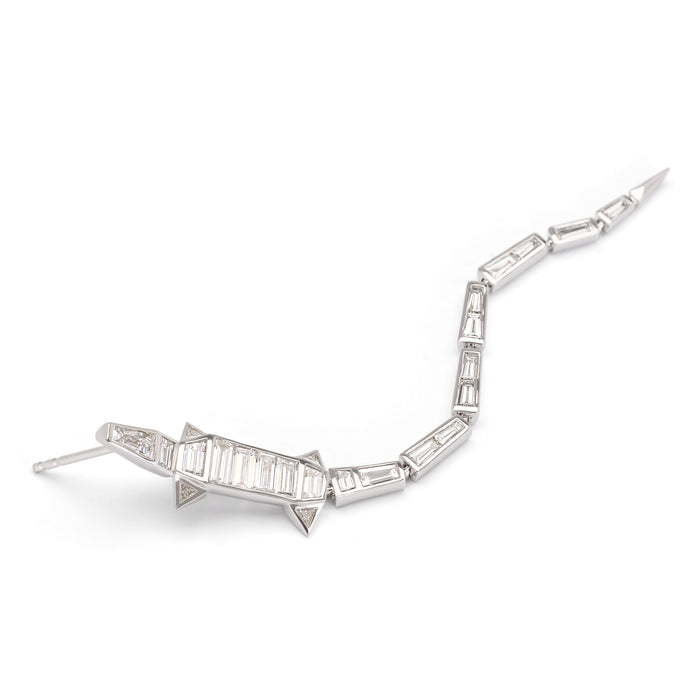 Bibi Van Der Velden The Queen B Diamond Alligator Earring