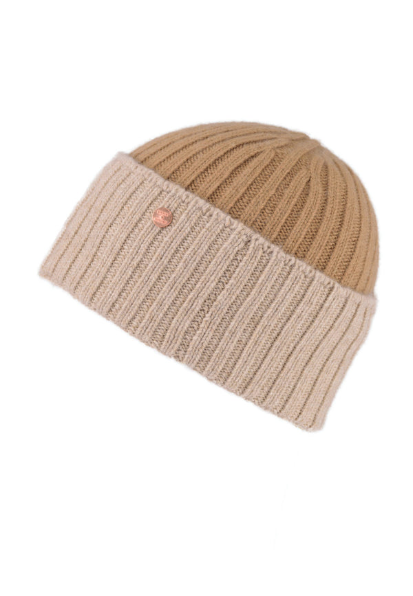 Bickley Mitchell Cashmere Merino Chunky Rib Beanie