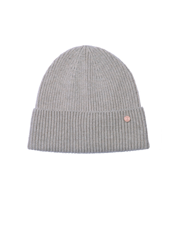 Bickley Mitchell Cashmere Merino Girl's Rib Beanie