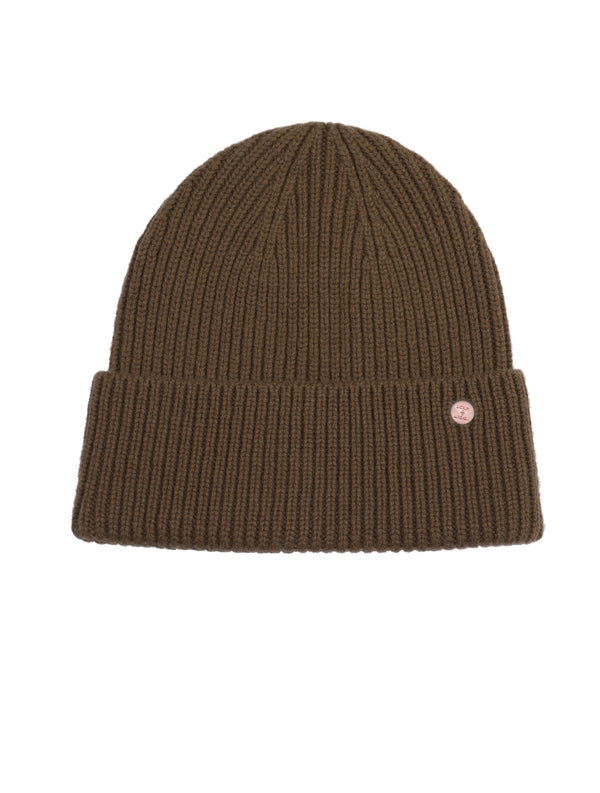Bickley Mitchell Cashmere Merino Girl's Rib Beanie