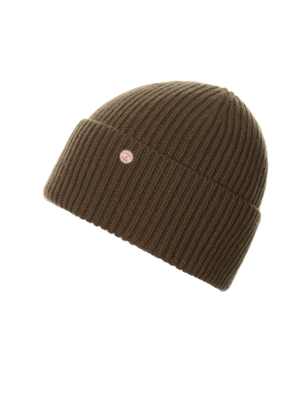 bickley mitchell Cashmere Merino Girl's Rib Beanie