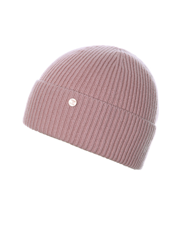 bickley mitchell Cashmere Merino Girl's Rib Beanie