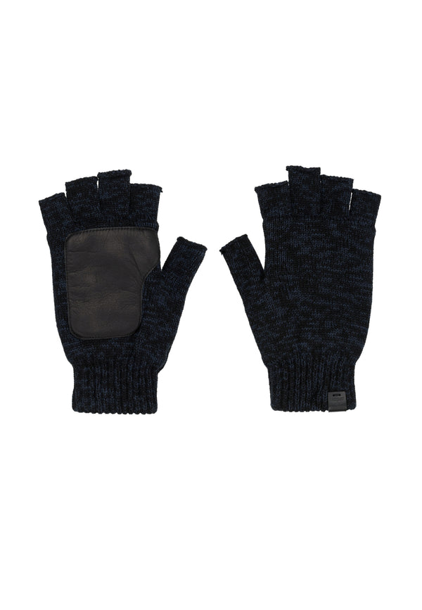 bickley mitchell Fingerless Gloves Leather Patch