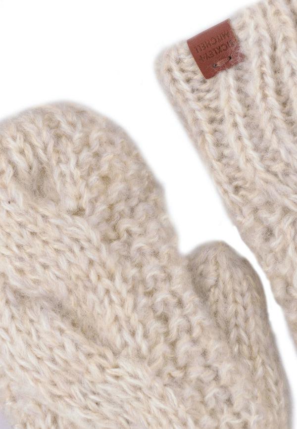 Bickley Mitchell Fleece Lined Cable Twist Mittens