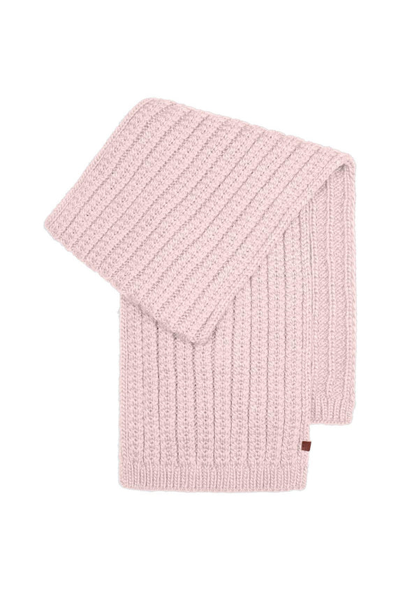 bickley mitchell Knit Scarf With Cable Pattern