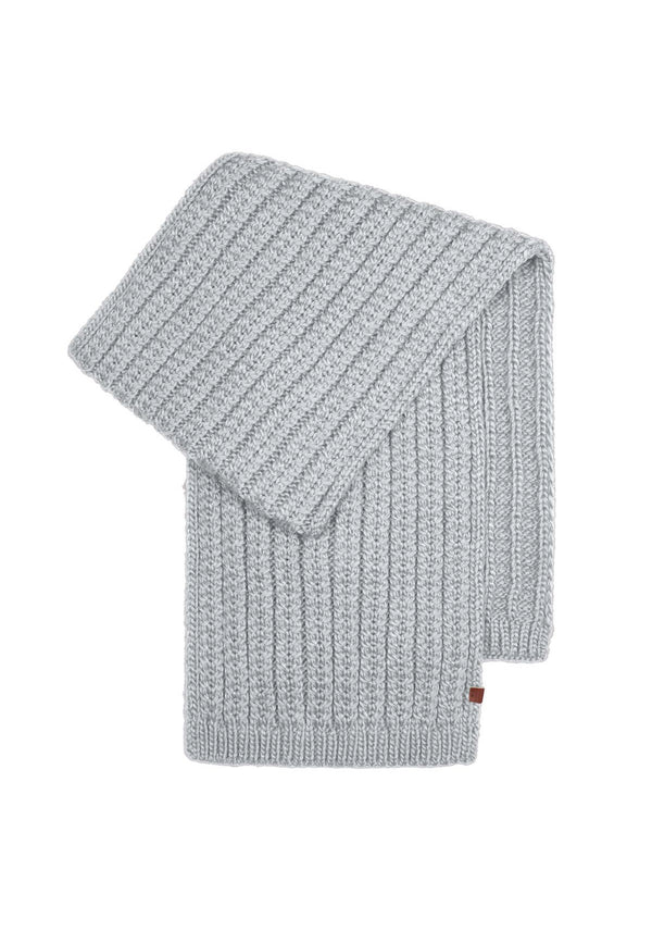 bickley mitchell Knit Scarf With Cable Pattern