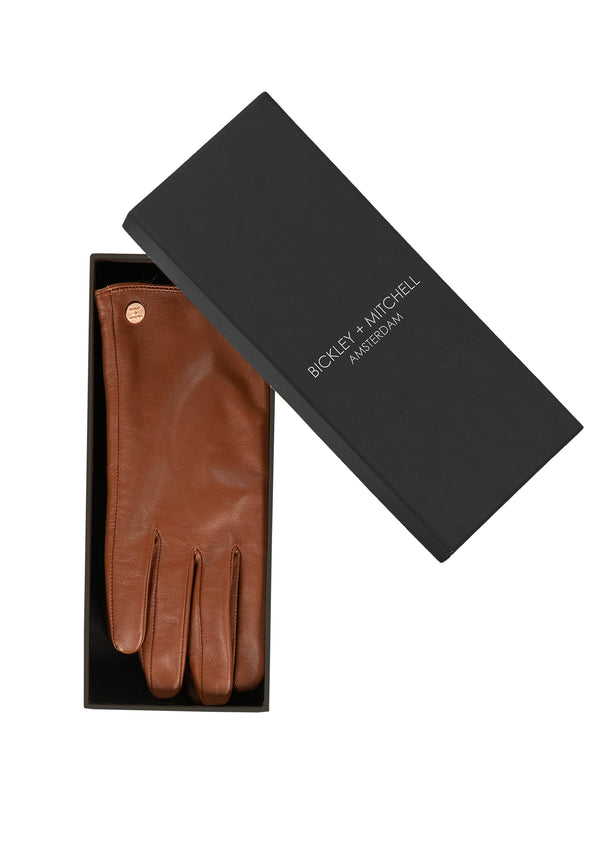 Bickley Mitchell Leather Slim Fit Gloves