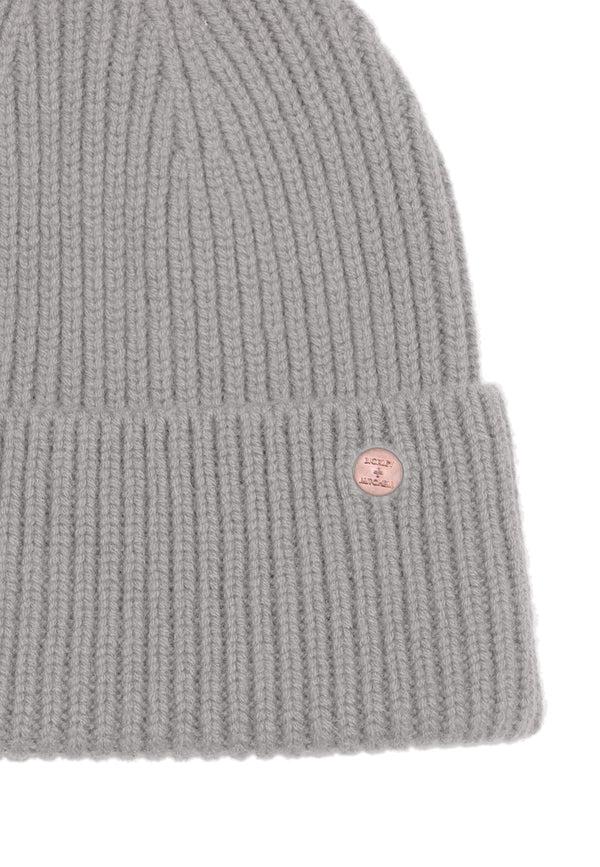 Bickley Mitchell Merino Cashmer Blend Rib Beanie