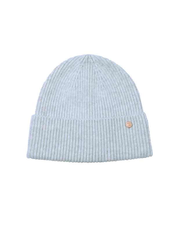 Bickley Mitchell Merino Cashmer Blend Rib Beanie
