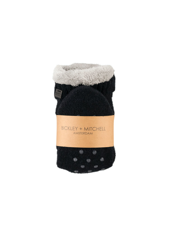Bickley Mitchell Short Soft Rib Slipper Socks