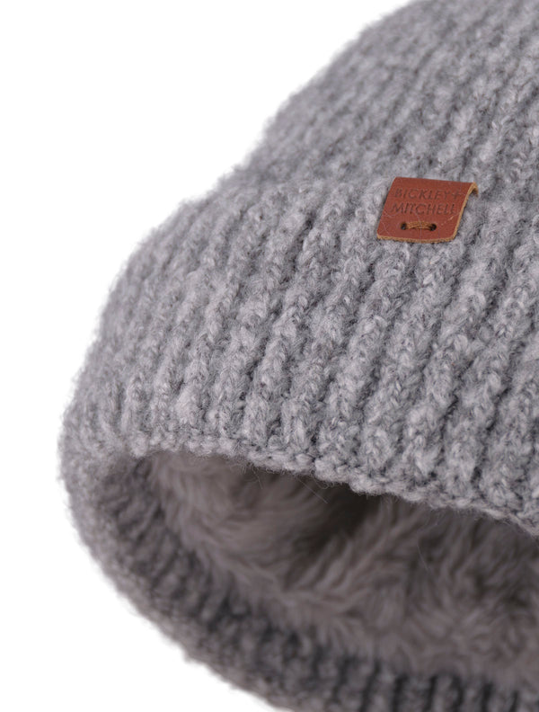 Bickley Mitchell Soft Rib Fake Fur Beanie