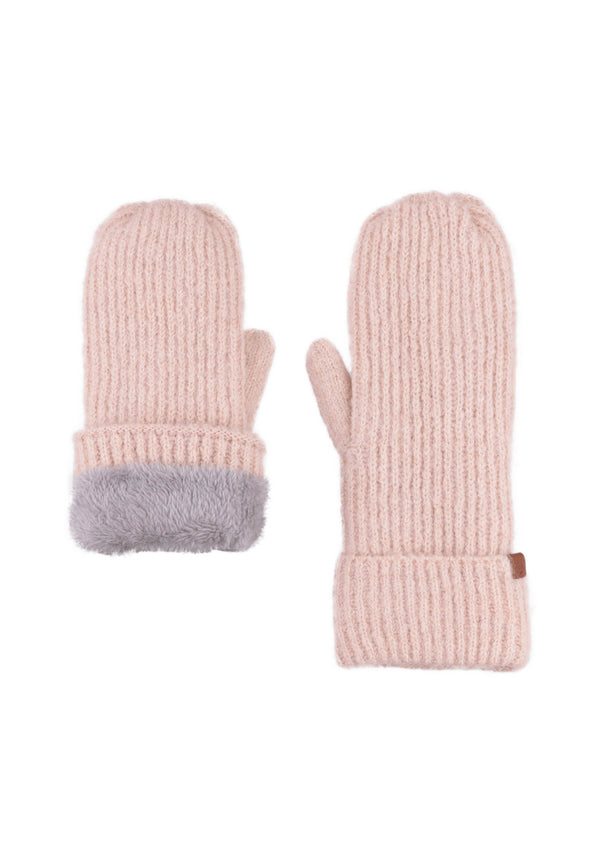 bickley mitchell Soft Rib Lined Mittens