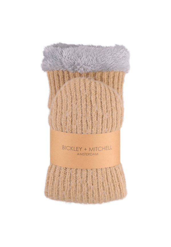 Bickley Mitchell Soft Rib Slipper Socks