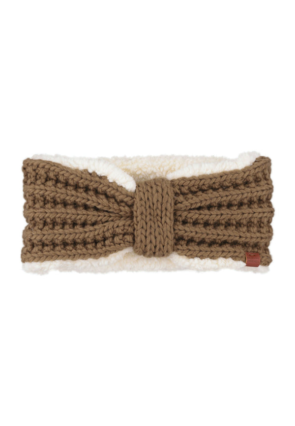 bickley mitchell Teddy Lined Cable Knit Headband