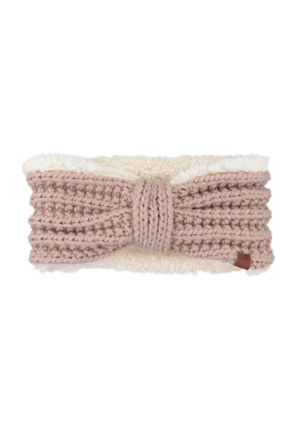 bickley mitchell Teddy Lined Cable Knit Headband