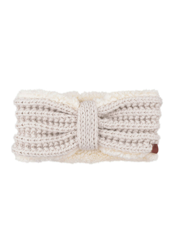 bickley mitchell Teddy Lined Cable Knit Headband
