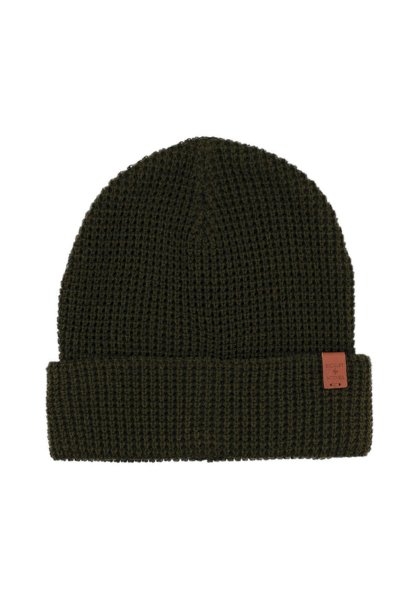 Bickley Mitchell Waffle Knit Cotton Blend Beanie