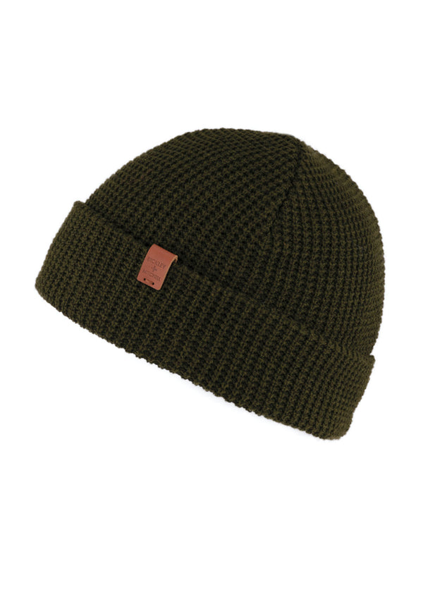 bickley mitchell Waffle Knit Cotton Blend Beanie