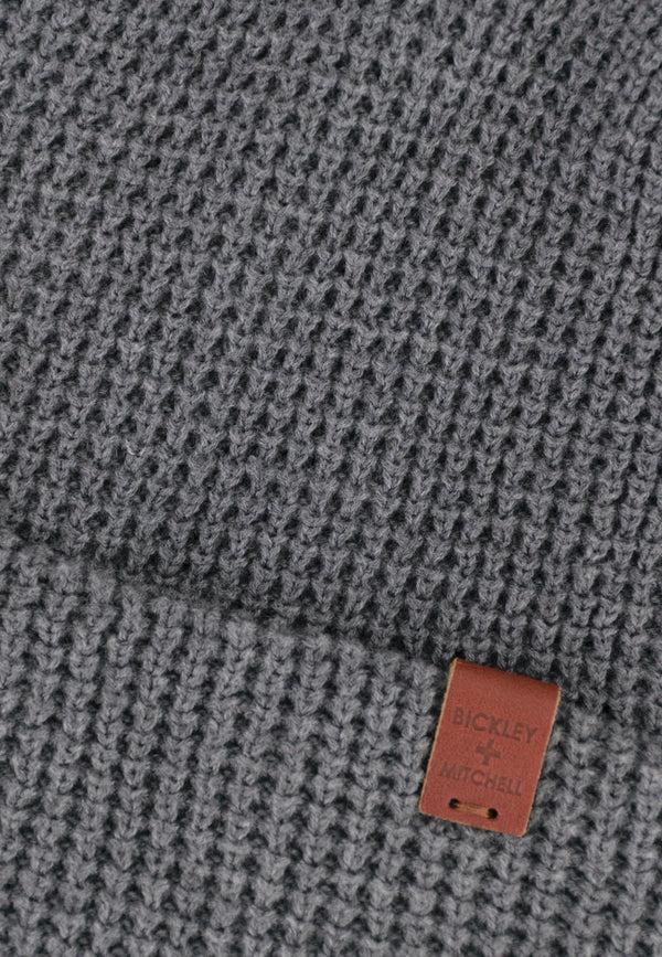 Bickley Mitchell Waffle Knit Cotton Blend Beanie