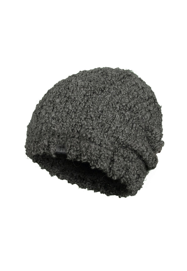 bickley mitchell Wool-Alpaca Blend Bouclé Beanie