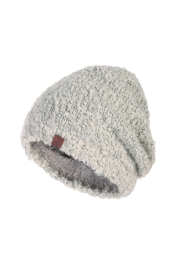 bickley mitchell Wool-Alpaca Blend Bouclé Beanie