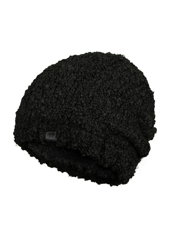 bickley mitchell Wool-Alpaca Blend Bouclé Beanie