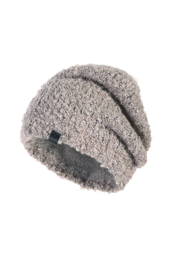 bickley mitchell Wool-Alpaca Blend Bouclé Beanie
