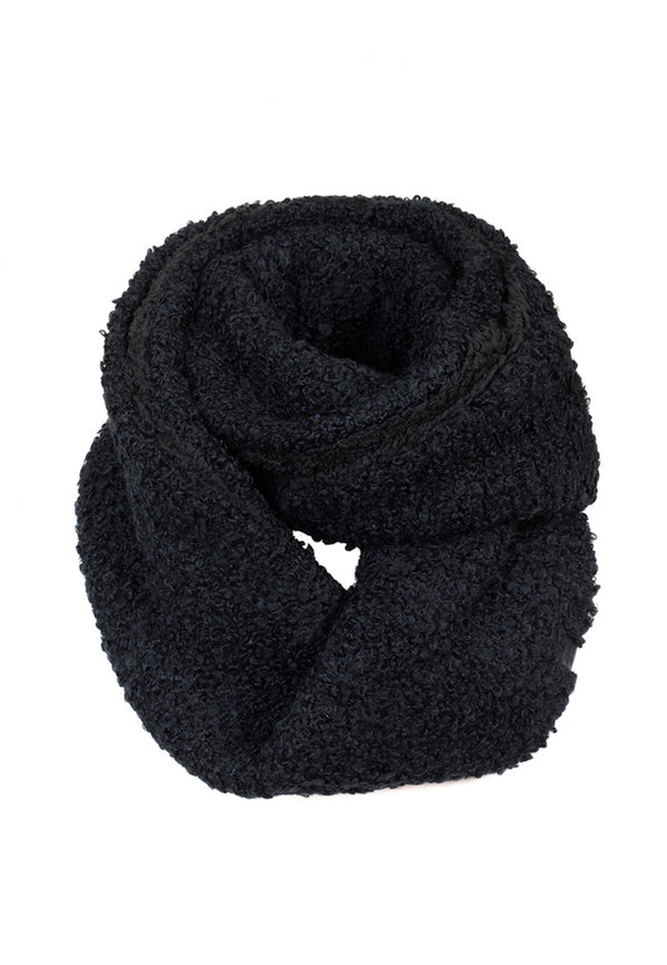 bickley mitchell Wool-Alpaca Blend Bouclé Scarf