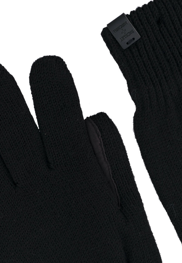 Bickley Mitchell Wool Blend Suede Patch Gloves