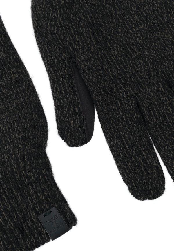 Bickley Mitchell Wool Blend Suede Patch Gloves