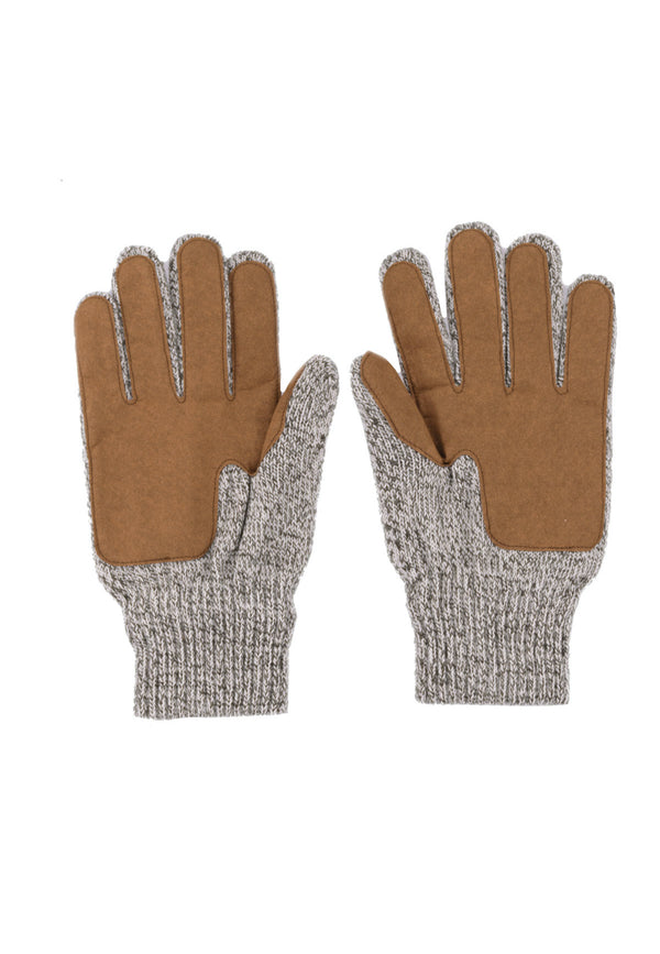 Bickley Mitchell Wool Blend Suede Patch Gloves