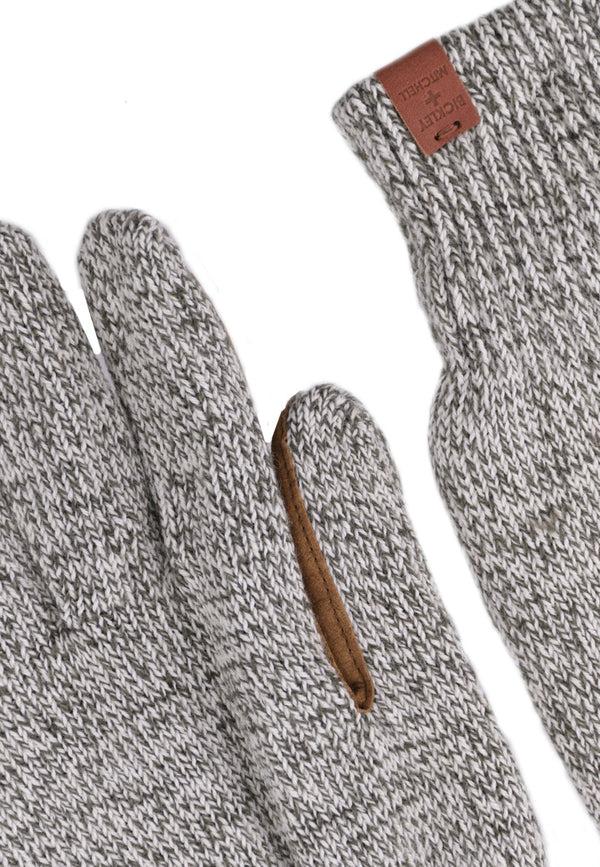 Bickley Mitchell Wool Blend Suede Patch Gloves