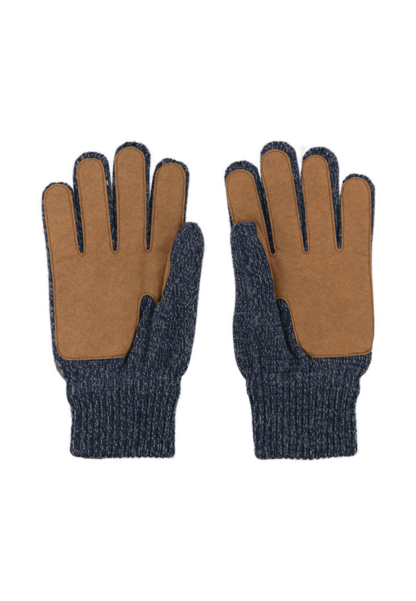Bickley Mitchell Wool Blend Suede Patch Gloves