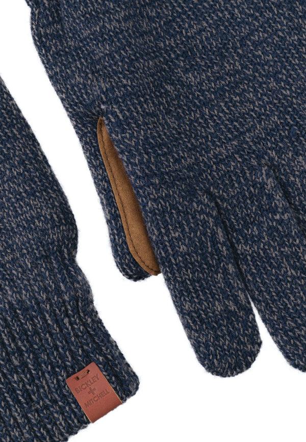 Bickley Mitchell Wool Blend Suede Patch Gloves