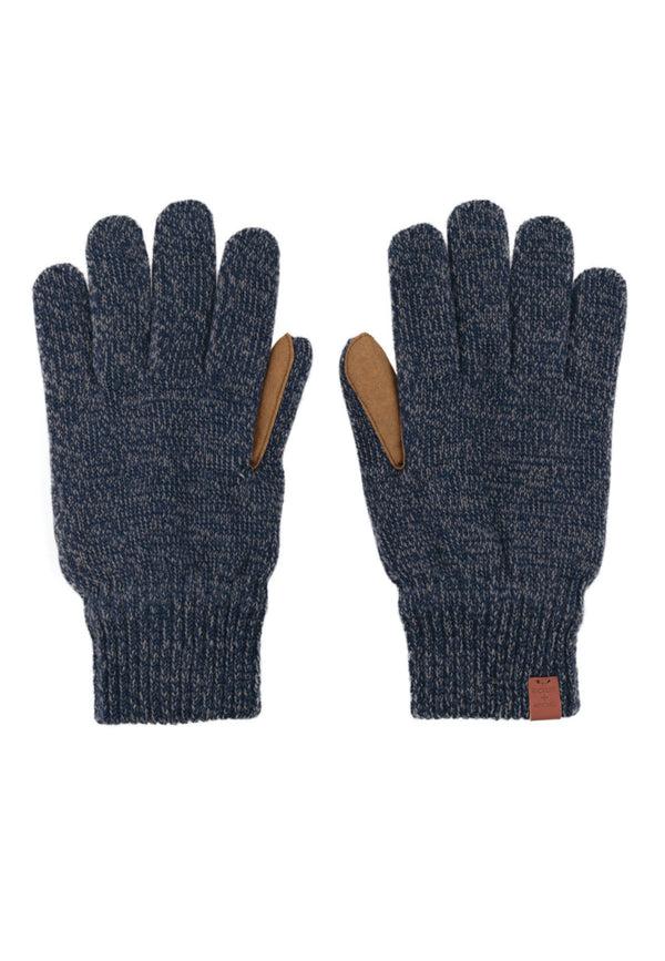 bickley mitchell Wool Blend Suede Patch Gloves