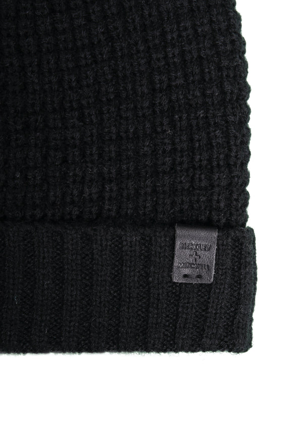 Bickley Mitchell Wool Waffle Teddy Beanie