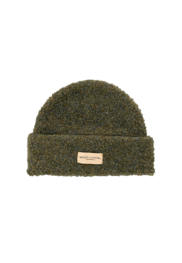 bickley mitchell Boucle Fishermans Woold Blend Beanie