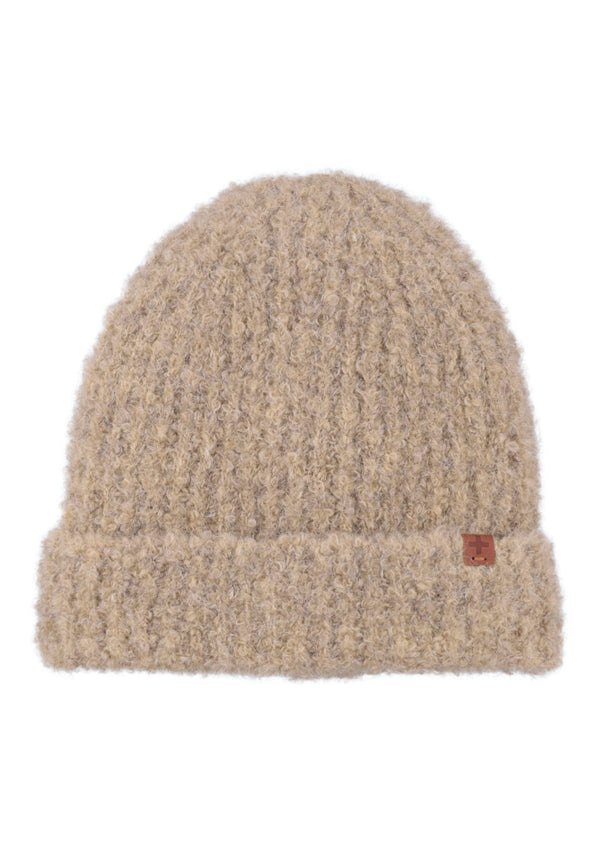 Bickley Mitchell Boucle Wool Blend Teddy Lined Beanie