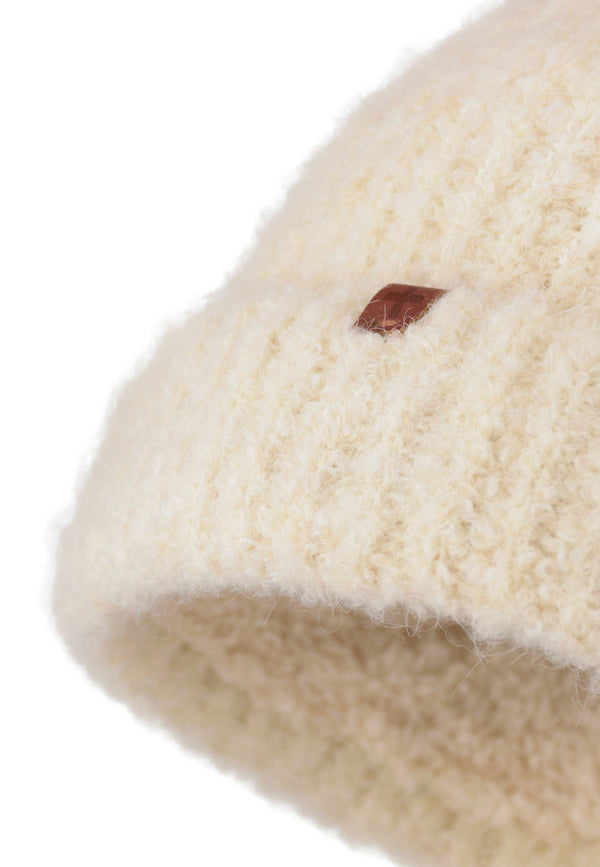 Bickley Mitchell Boucle Wool Blend Teddy Lined Beanie
