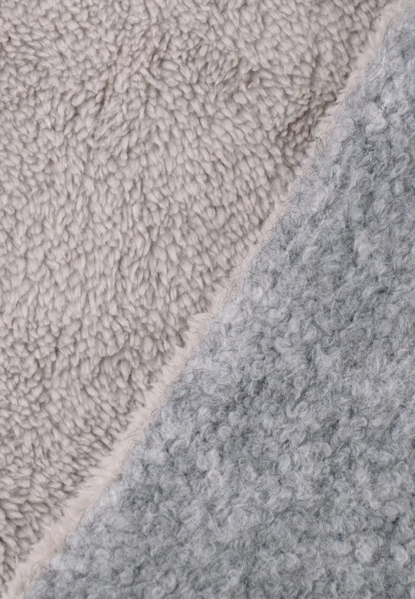 Bickley Mitchell Boucle Wool Blend Teddy Lined Infinity Scarf