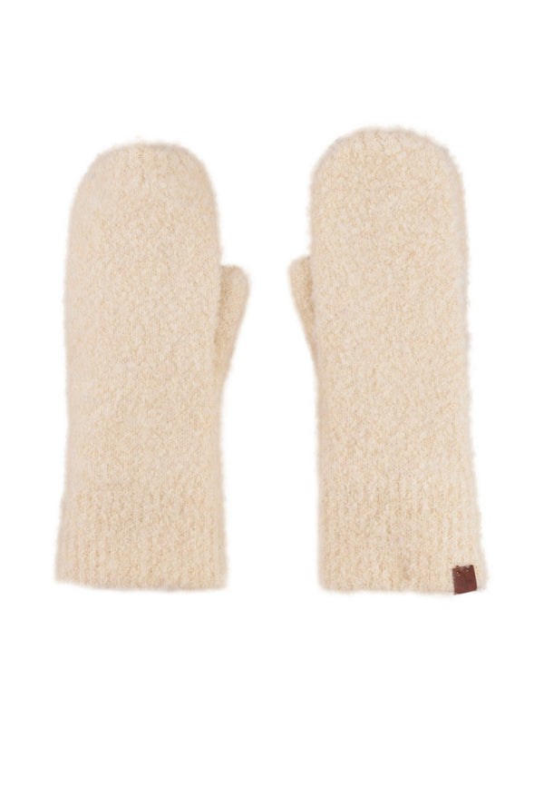 Bickley Mitchell Boucle Wool Blend Teddy Lined Mittens