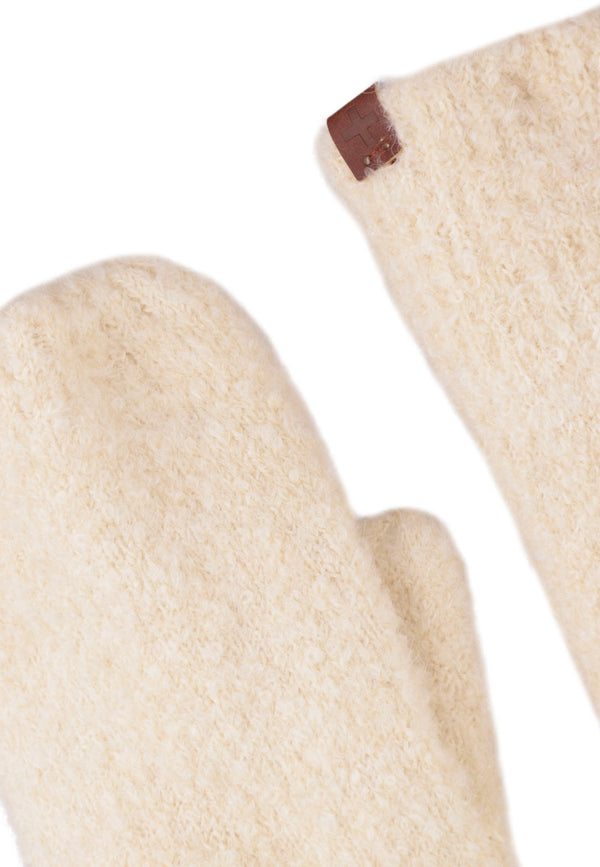 Bickley Mitchell Boucle Wool Blend Teddy Lined Mittens