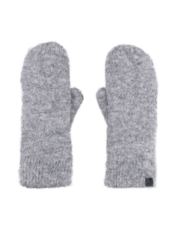 Bickley Mitchell Boucle Wool Blend Teddy Lined Mittens