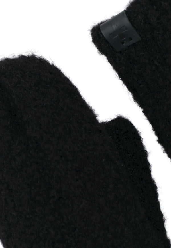 Bickley Mitchell Boucle Wool Blend Teddy Lined Mittens