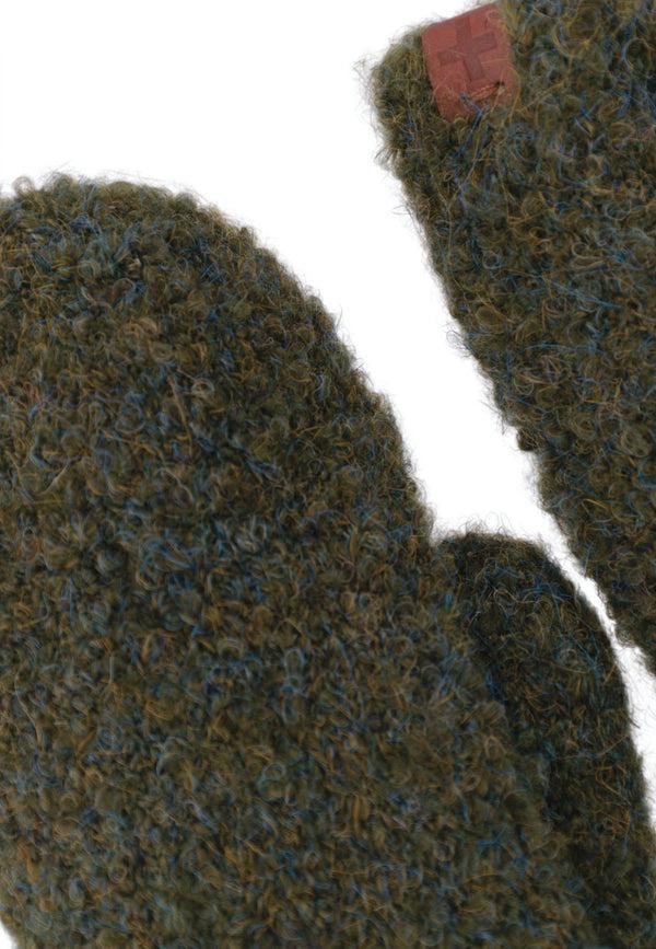 Bickley Mitchell Boucle Wool Blend Teddy Lined Mittens