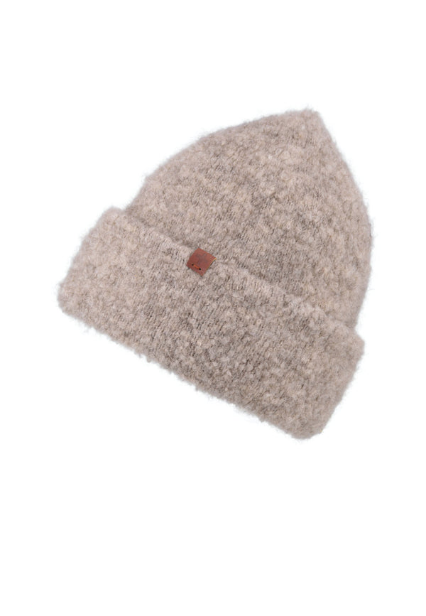 Bickley Mitchell Boucle Woold Blend Turncuff Beanie