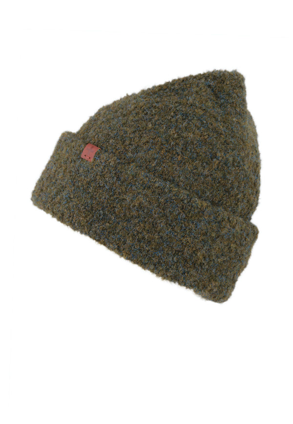 Bickley Mitchell Boucle Woold Blend Turncuff Beanie