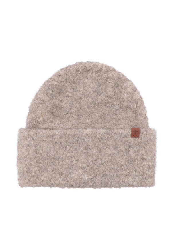 bickley mitchell Boucle Woold Blend Turncuff Beanie