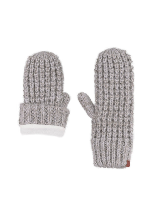 Bickley Mitchell Chunky Waffle Knit Fleece Lined Mittens